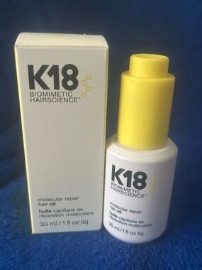 K18 Biomimetic Hairscience Molecular Repair Hair Oil - Yellow